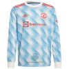 Maglia da Calcio a Maniche Lunghe Manchester United Trasferta 2021-22 per Uomo